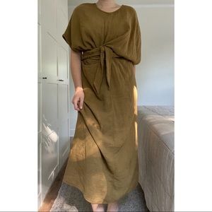 Suunday - Dolman Dress in Tapenade